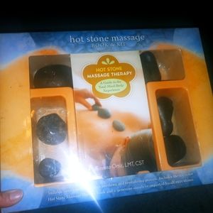 Hot Stone massage book & kit